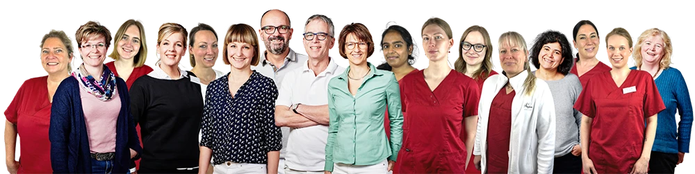 Ärzt:innen und Mitarbeiter:innen der Fera.